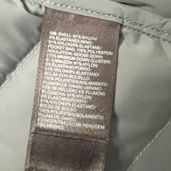 The North Face Stretch Down Jacket in Balsam Green - Picture 8 of 10